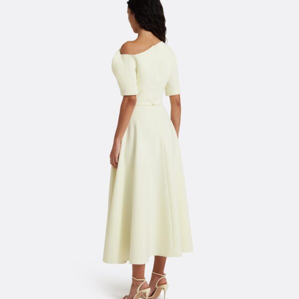 Safiyaa Melinda Midi Dress in Sorbet - Dresses - Demi-Couture Evening Wear at Coveti