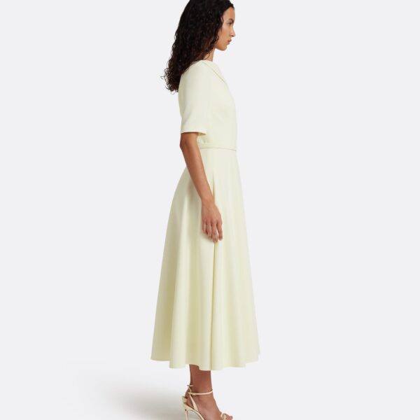Safiyaa Melinda Midi Dress in Sorbet - Dresses - Demi-Couture Evening Wear at Coveti