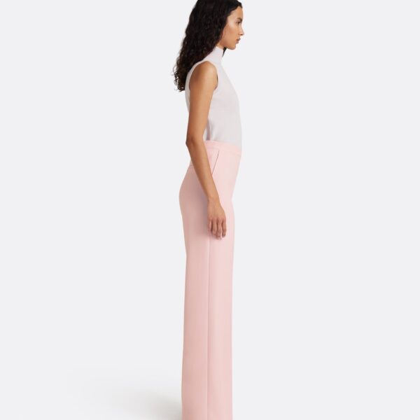 Safiyaa Orla Trousers In Lychee - Pants - Demi-Couture Evening Wear at Coveti