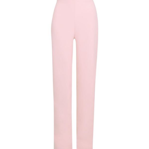 Safiyaa Orla Trousers In Lychee - Pants - Demi-Couture Evening Wear at Coveti