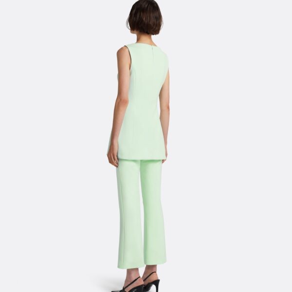 Safiyaa Robbie Top in Sea Glass - Tops - Demi-Couture Evening Wear at Coveti