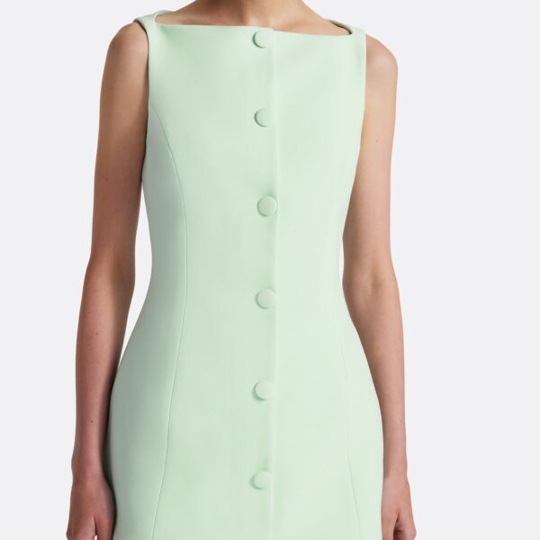 Safiyaa Robbie Top in Sea Glass - Tops - Demi-Couture Evening Wear at Coveti