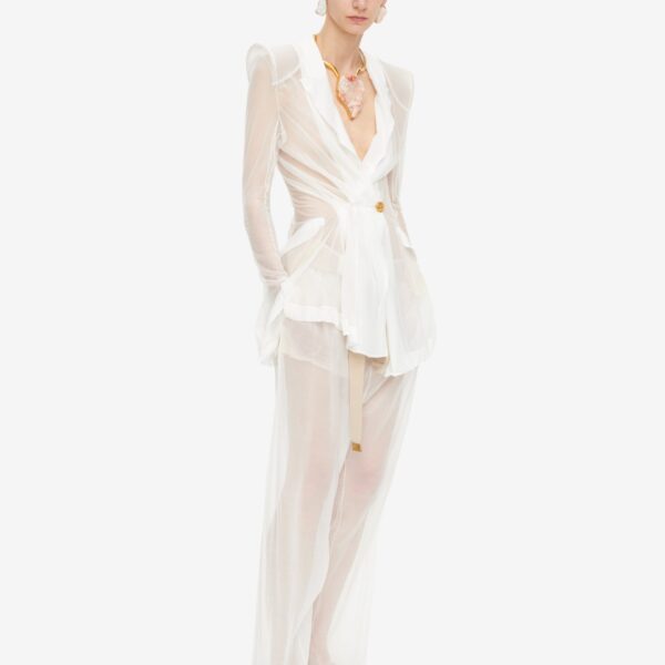 Schiaparelli Schiaparelli Transparent Crossover Jacket Jackets in Schiaparelli Authentic Luxury Fashion at Coveti