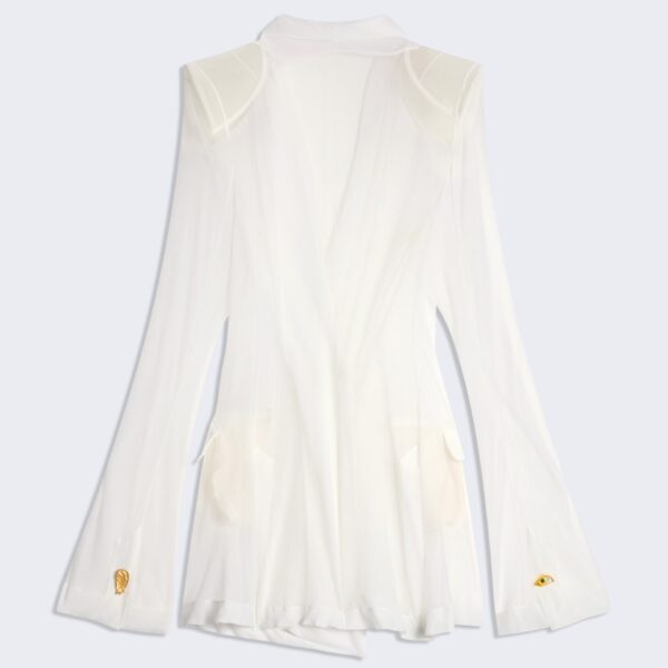 Schiaparelli Schiaparelli Transparent Crossover Jacket Jackets in Schiaparelli Authentic Luxury Fashion at Coveti