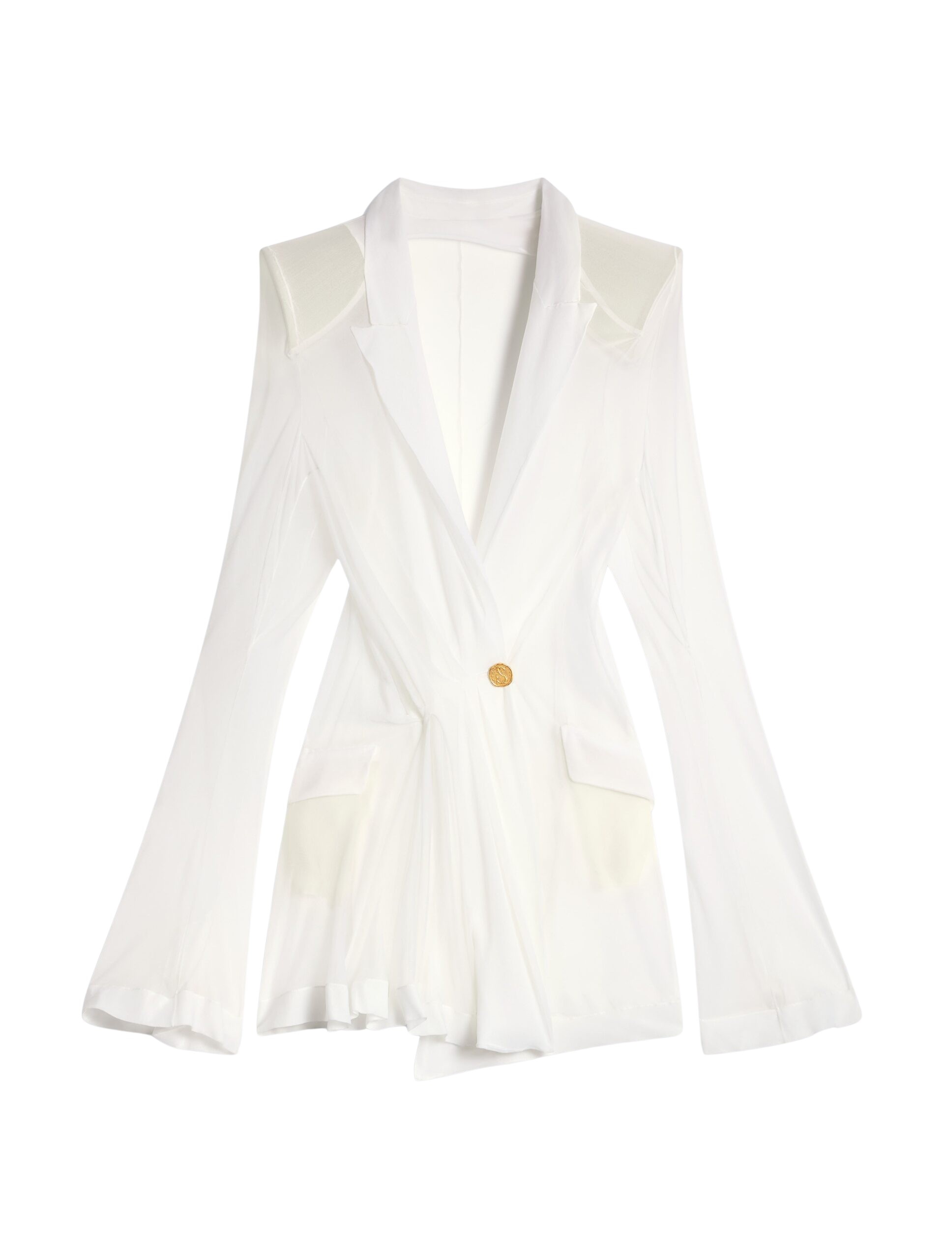 Schiaparelli Transparent Crossover Jacket
