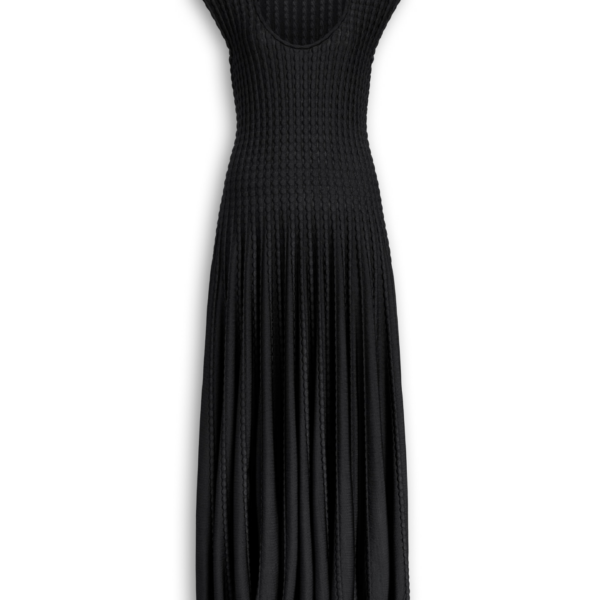Alaïa Sculptural Flare Dress - ALAÏA Dresses - Laser Cut Luxury - Shop at Coveti