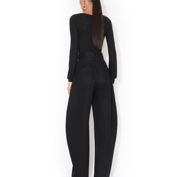 Alaïa Second Skin Cashmere Bodysuit - ALAÏA Tops - Laser Cut Luxury - Shop at Coveti