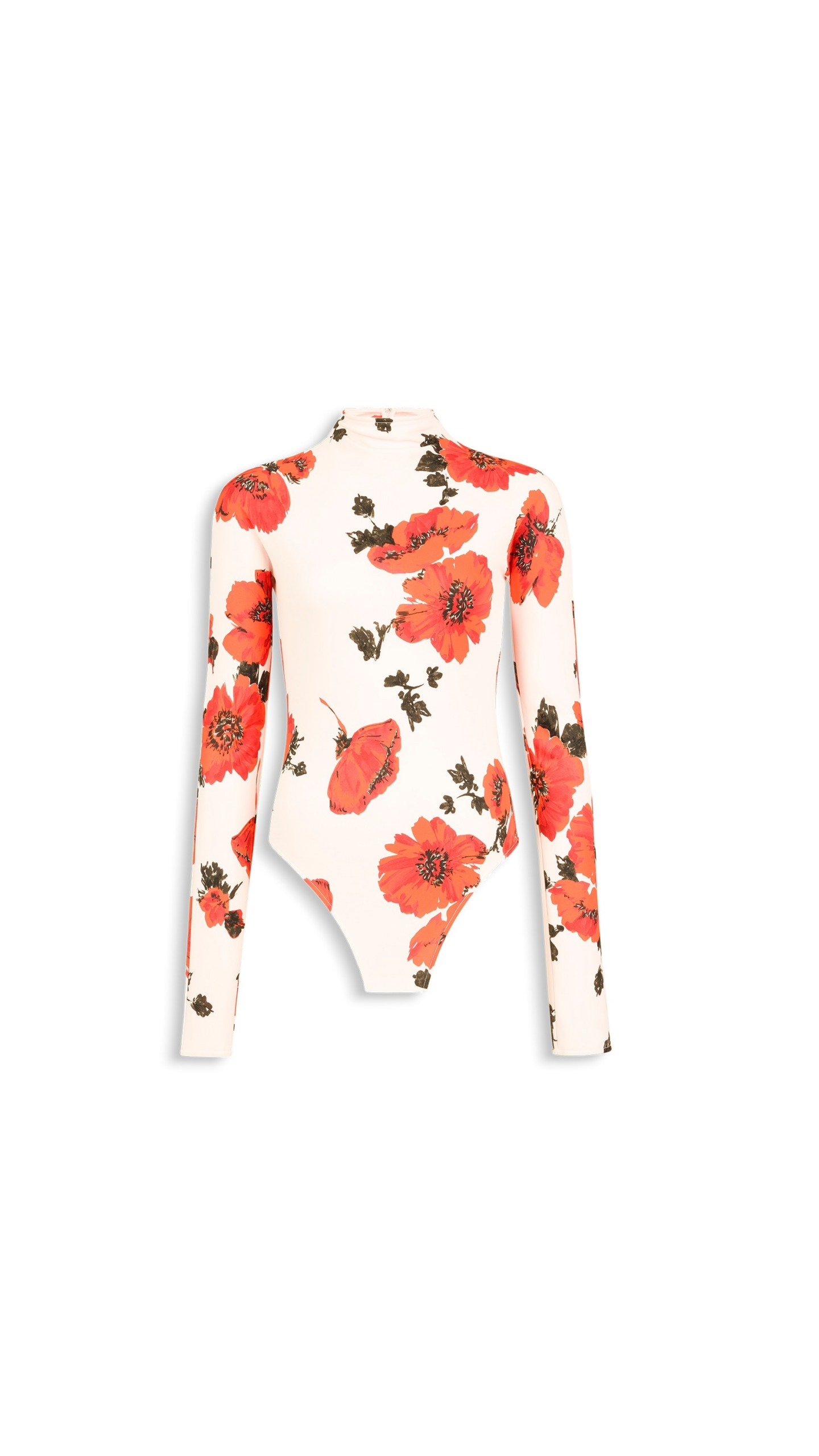 Alaïa Secondskin Printed Bodysuit - ALAÏA Tops - Laser Cut Luxury - Shop at Coveti
