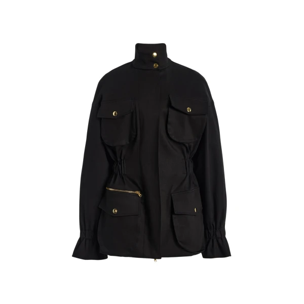 Multicolour Denim Utility Jacket/Dress