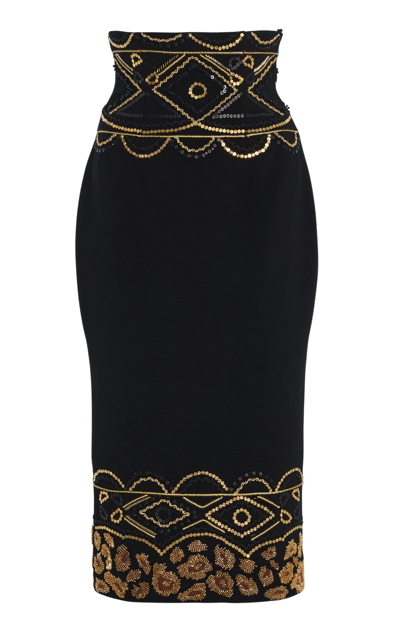 Sergio-Hudson-Embroidered-Corset-Wool-Crepe-Pencil-Skirt57659_nobg Sergio Hudson