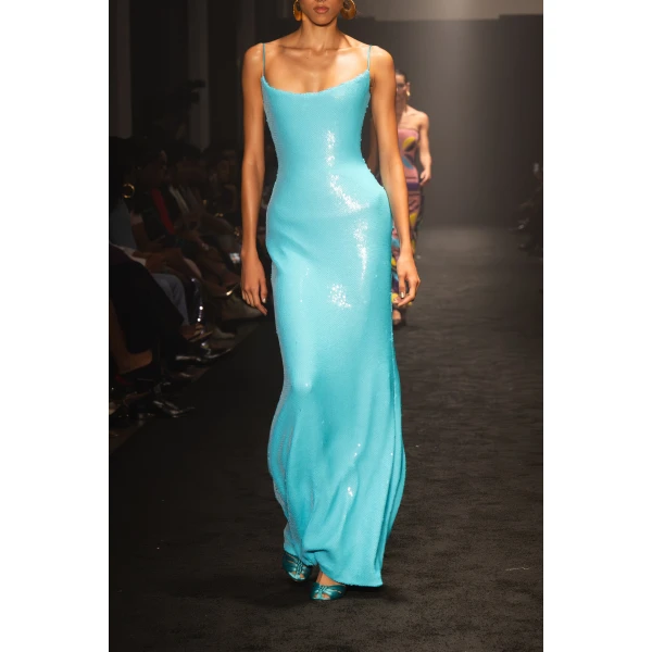 Sequin Evening Gown