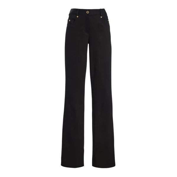 Black Straight Leg Jeans