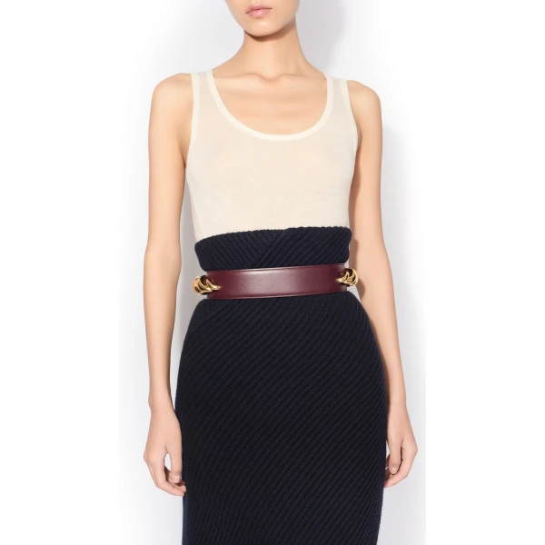 Alaia Sheer Wool Tank Top, view 4