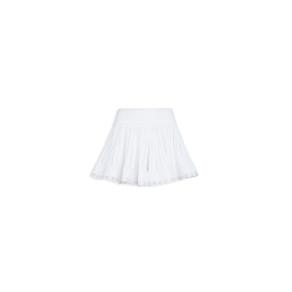 Alaïa Shiny Crinoline Short - ALAÏA Pants - Laser Cut Luxury - Shop at Coveti
