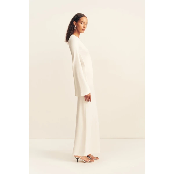 Shona Joy Aby Plunged Jersey Maxi Dress - Dresses - Australian Luxury Eventwear at Coveti