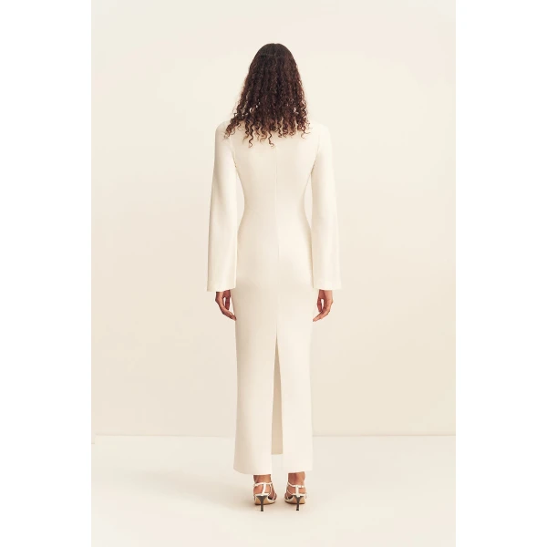Shona Joy Aby Plunged Jersey Maxi Dress - Dresses - Australian Luxury Eventwear at Coveti