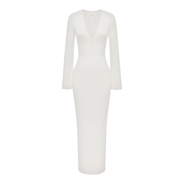Shona Joy Aby Plunged Jersey Maxi Dress - Dresses - Australian Luxury Eventwear at Coveti
