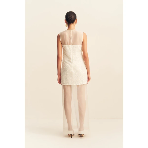 Shona Joy Amerie Silk Sequin Maxi Dress - Dresses - Australian Luxury Eventwear at Coveti