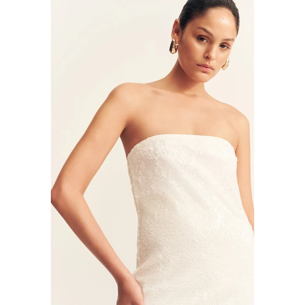 Shona Joy Amerie Strapless Maxi Dress - Dresses - Australian Luxury Eventwear at Coveti