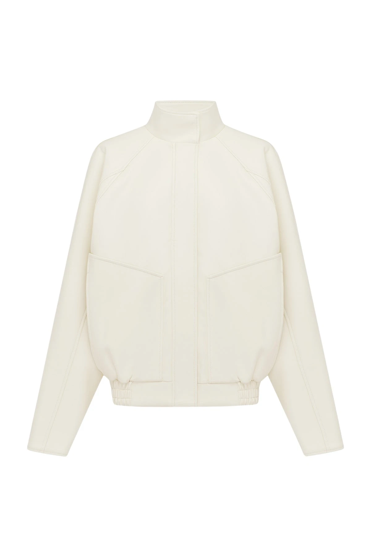 Shona-Joy-Blake-Funnel-Neck-Faux-Leather-Jacket-coveti75132_nobg Shona Joy Blake Funnel Neck Faux Leather Jacket - Jackets - Australian Luxury Eventwear at Coveti