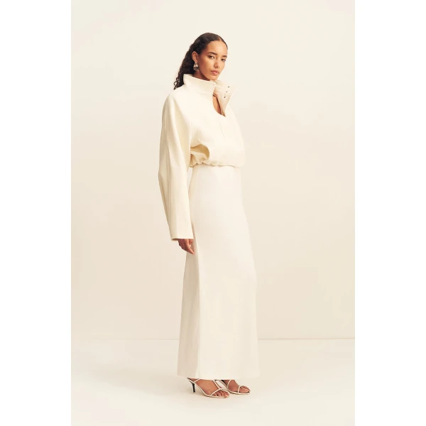 Shona Joy Crosby Wool Blend Cropped Bomber Jacket - Jackets - Australian Luxury Eventwear at Coveti
