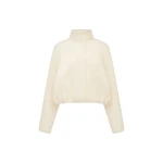 Shona Joy Crosby Wool Blend Cropped Bomber Jacket - Jackets - Australian Luxury Eventwear at Coveti