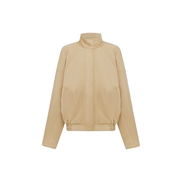 Shona Joy Ernest Faux Suede Bomber Jacket - Jackets - Australian Luxury Eventwear at Coveti