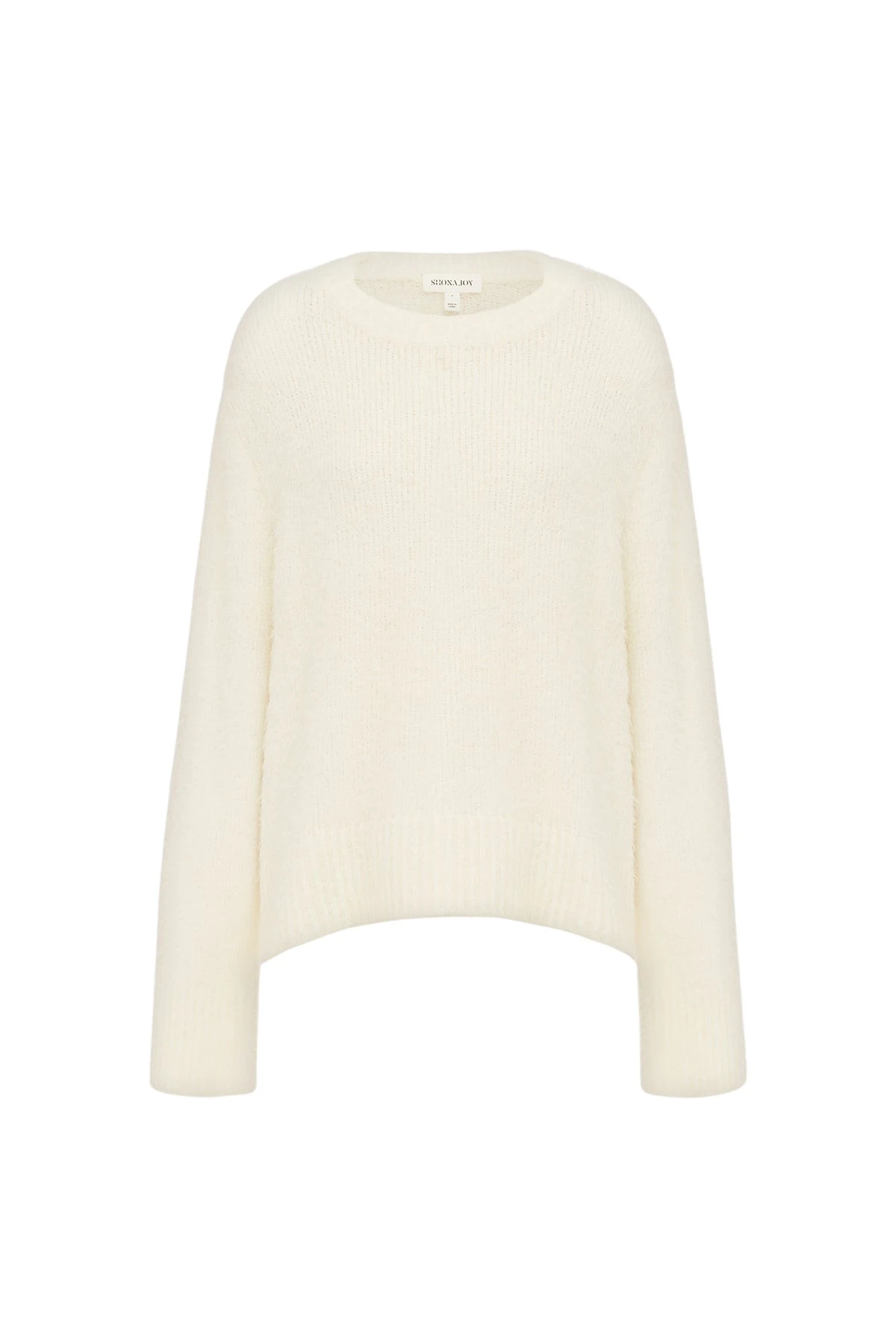 Shona-Joy-Korine-Boucle-Knit-with-Shoulder-Pad-coveti-632282_nobg Shona Joy Korine Boucle Knit with Shoulder Pad - Knitwear - Australian Luxury Eventwear at Coveti