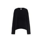 Shona Joy Korine Boucle Knit with Shoulder Pad - Knitwear - Australian Luxury Eventwear at Coveti
