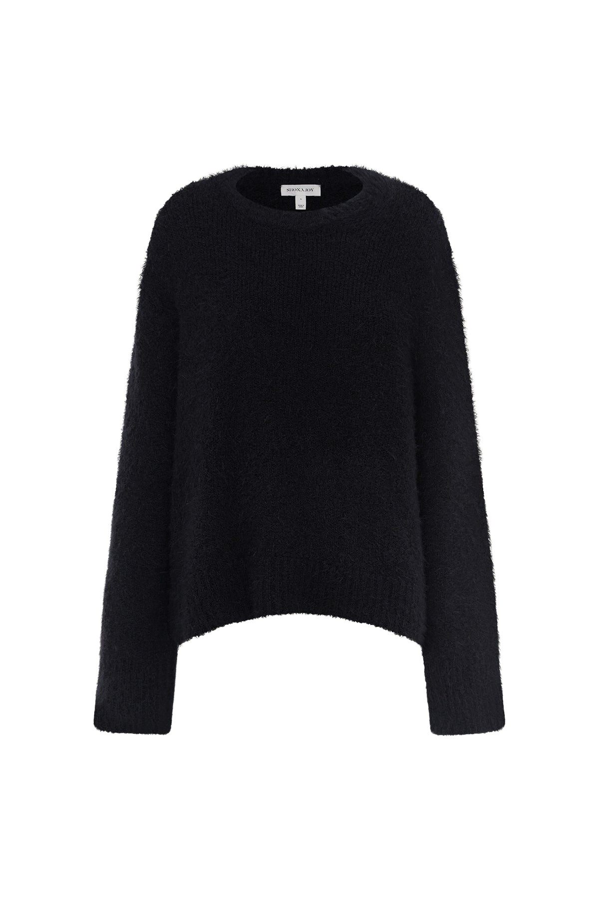 Shona Joy Korine Boucle Knit with Shoulder Pad - Knitwear - Australian Luxury Eventwear at Coveti