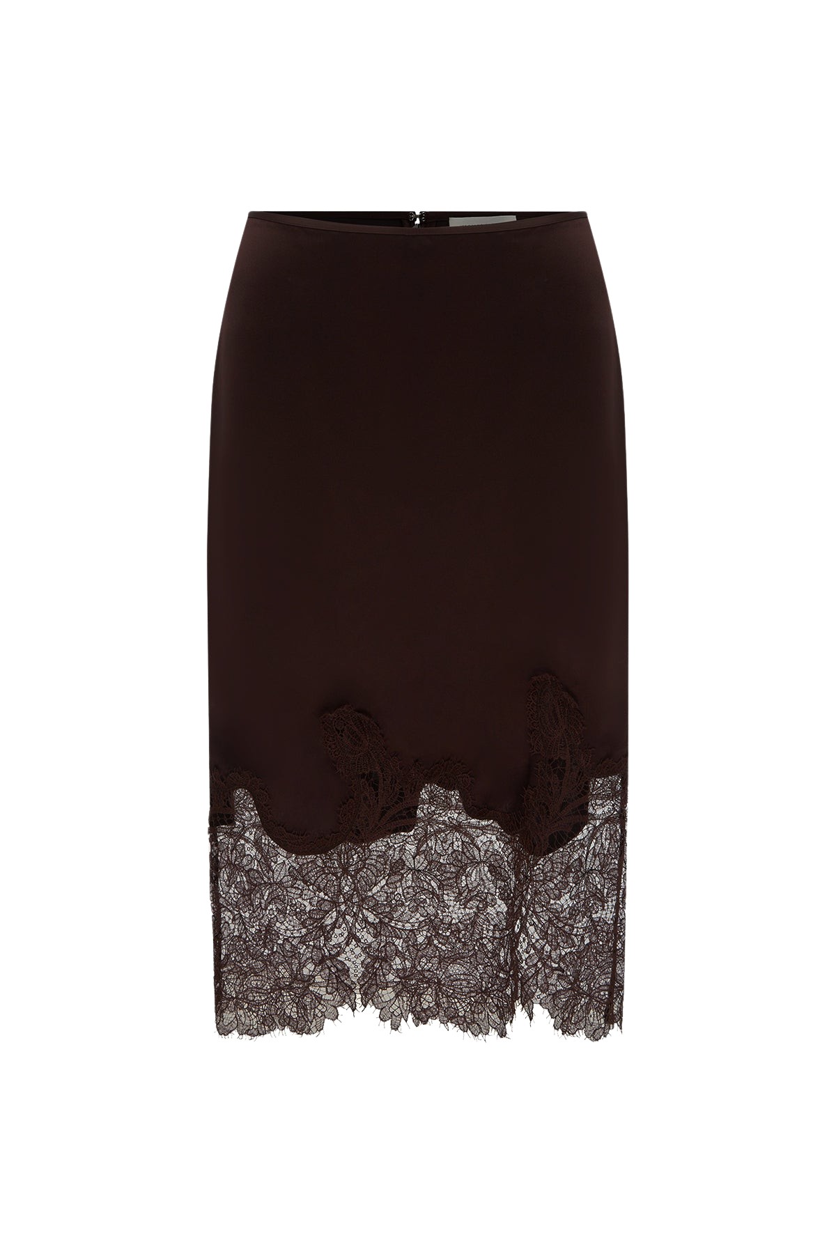 Shona Joy Lucia Lace Knee Length Skirt - Skirts - Australian Luxury Eventwear at Coveti