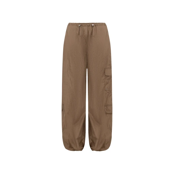 Shona Joy Malika Nylon Parachute Drawstring Pant - Pants - Australian Luxury Eventwear at Coveti