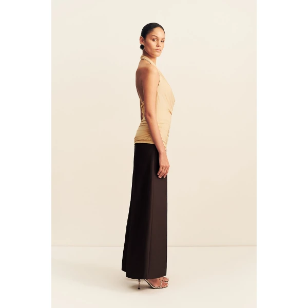 Shona Joy Miro Slink Jersey Cowl Top - Tops - Australian Luxury Eventwear at Coveti