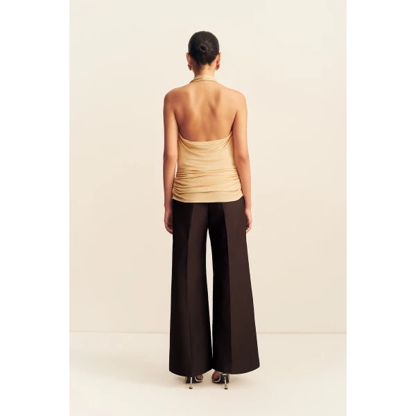 Shona Joy Miro Slink Jersey Cowl Top - Tops - Australian Luxury Eventwear at Coveti