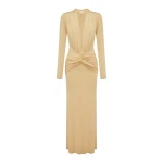 Shona Joy Miro Slinky Jersey Long Sleeve Maxi Dress - Dresses - Australian Luxury Eventwear at Coveti