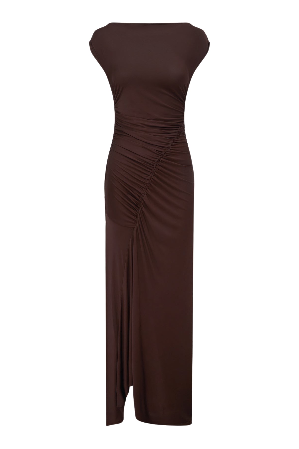 Shona Joy Miro Slinky Jersey Maxi Dress - Dresses - Australian Luxury Eventwear at Coveti
