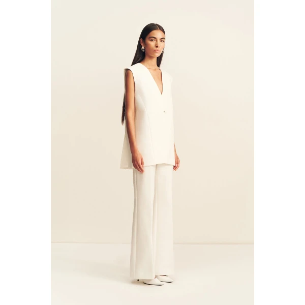 Shona Joy Otis Sleeveless Blazer - Jackets - Australian Luxury Eventwear at Coveti