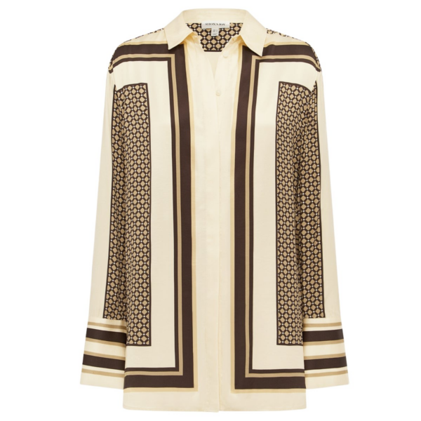 Shona Joy Riverton Long Sleeve Shirt - Tops - Australian Luxury Eventwear at Coveti