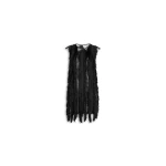 Alaïa Silk Knit Fringed Dress - ALAÏA Dresses - Laser Cut Luxury - Shop at Coveti