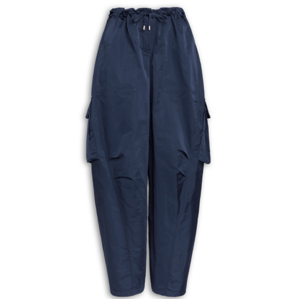 Alaïa Silk Radzimir Cargo Pants - ALAÏA Pants - Laser Cut Luxury - Shop at Coveti