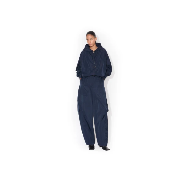 Alaia Silk Radzimir Hooded Windjacket, view 2