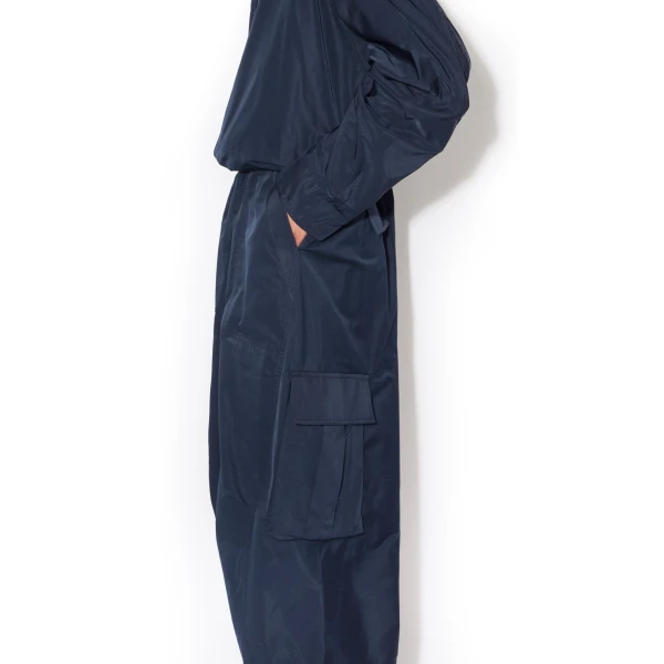 Alaia Silk Radzimir Hooded Windjacket, view 4