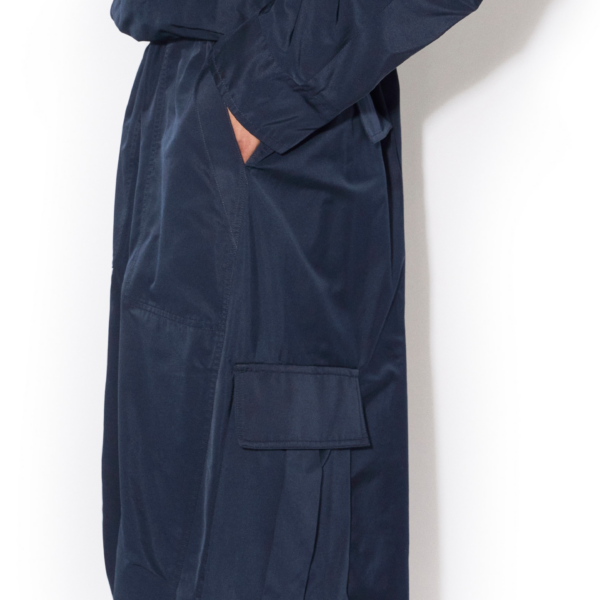 Alaïa Silk Radzimir Hooded Windjacket - ALAÏA Hoodies - Laser Cut Luxury - Shop at Coveti