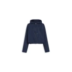 Alaïa Silk Radzimir Hooded Windjacket - ALAÏA Hoodies - Laser Cut Luxury - Shop at Coveti
