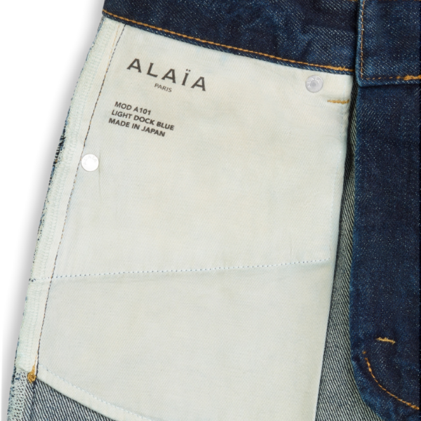 Alaïa Skinny Denim Jeans - ALAÏA Pants - Laser Cut Luxury - Shop at Coveti