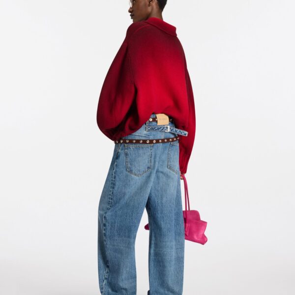 Attico sky blue trousers