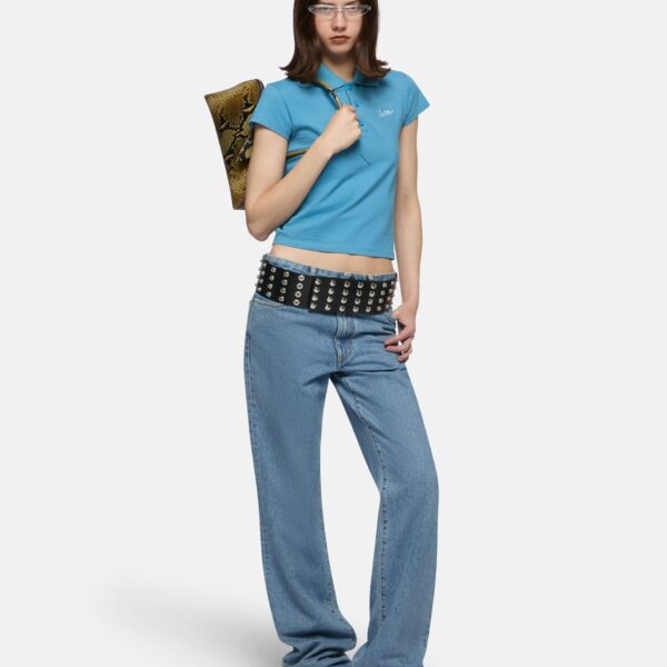 Sky blue long pant