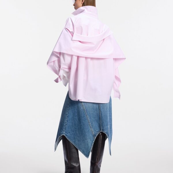 Attico sky blue skirt