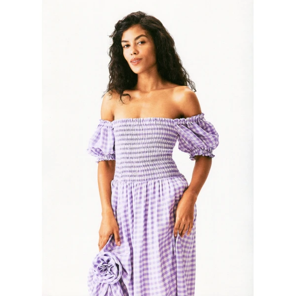 Sleeper lavander vichy dress