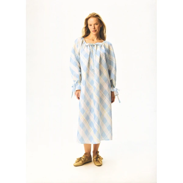 cha-cha ruffled resort dress